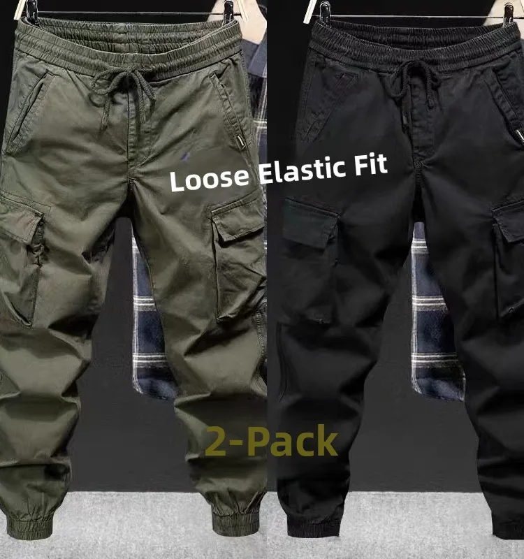 

Мужские повседневные брюки карго свободного кроя, рабочая одежда, длинные брюки для осени и зимы, для отдыха, для молодежи, активного образа жизни