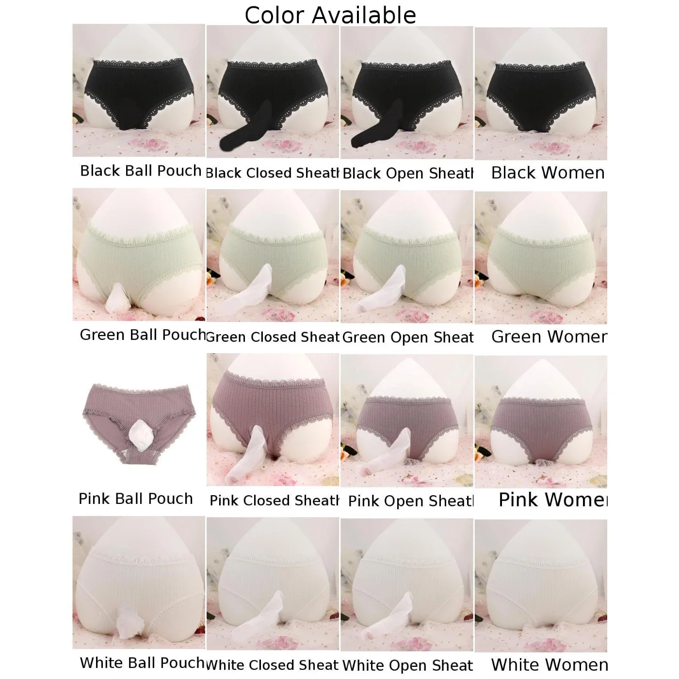 Sissy Penis Sheath Underwear Comfortbale Panties Pensi Pouch Underpants Gay Bow-knot Briefs Man Soft Lingerie Knickers