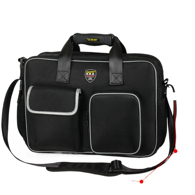 

Tool Kit Canvas Durable Installation Repair Kit Computer Network Large Thickened Tool Bag