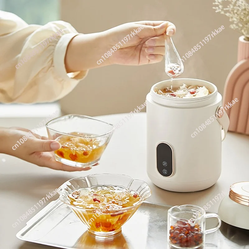 DRG-P10W5 travel porridge multi-functional electric heating pot, split small one-person food portable electric cooking pot