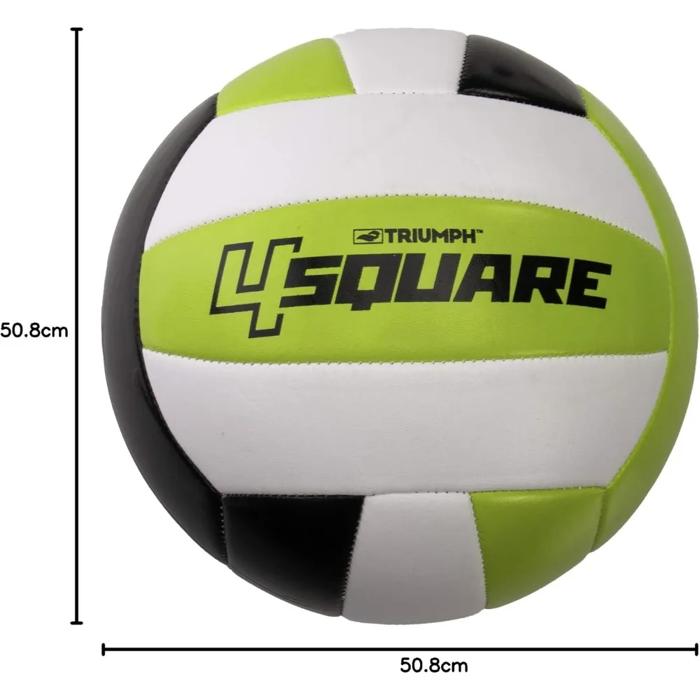 4-Square Volleyball and Badminton Set with Pickleball Accessories - Various Styles