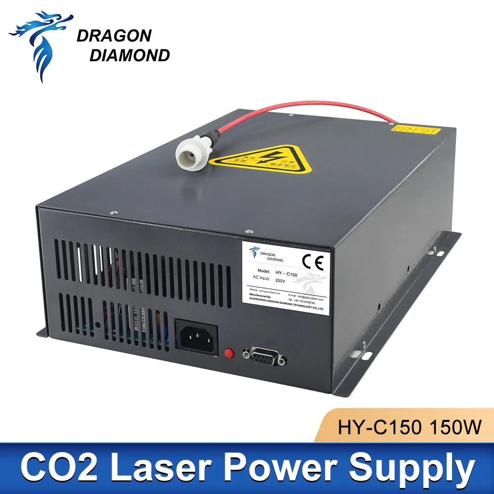 

150W Original PSU HY-C150 Laser Power Supply 110V 230V For YUEMING Laser Tube Co2 Engraving Cutting Machine