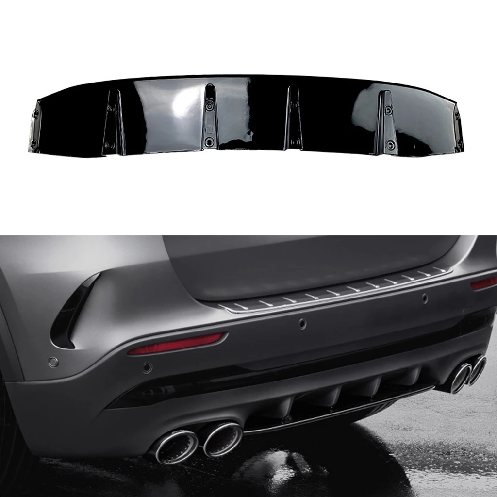 

Rear Bumper Diffuser Lip Splitters Spoiler Rear Bumper Protector Guard For Mercedes-Benz GLA-Class H247 GLA180 AMG Line 2020+