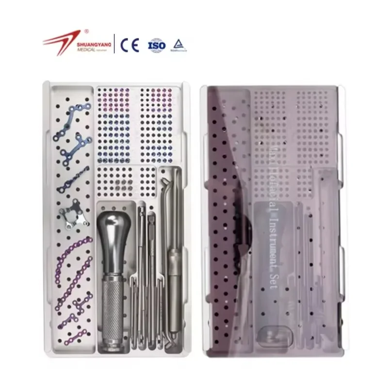 1.5/2.0mm Maxillofacial Surgery Instruments Set Premium Quality For Fracture Orthognathic Maxillofacial Surgery Instruments Set