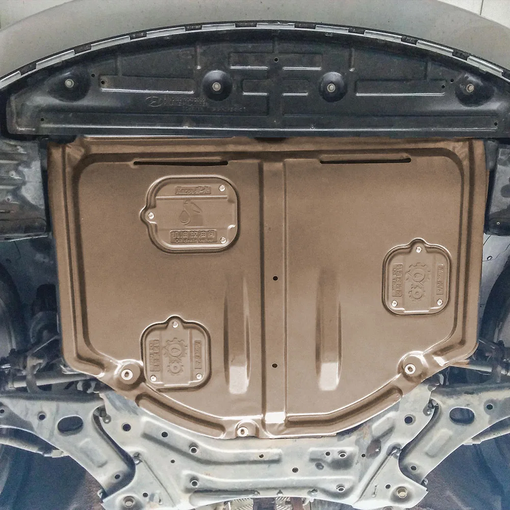 لكيا K5 2011-2015 2.0L 2.0T 2.4L اكسسوارات السيارات تحت محرك الحرس قطعة من نسيج مجلس سبلاش درع الطين الحاجز لوحة لوحة #3