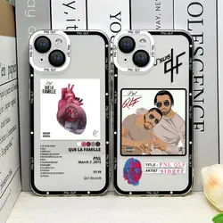 PNL QLF Rapper Singer Phone Case for IPhone 15 14 13 12 11 Pro Max Mini 8 7 15Plus SE2 X XS XR Coque Fundas Silicone Clear Cover