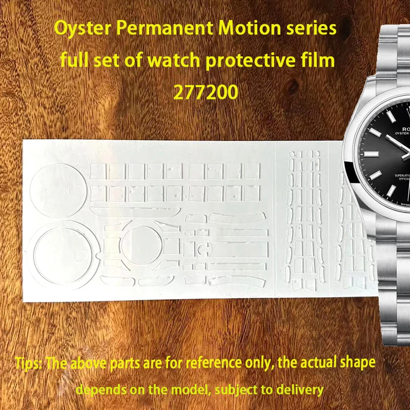 For Rolex Oyster Permanent 277200 watch film 31mm dial buckle watch chain protection film