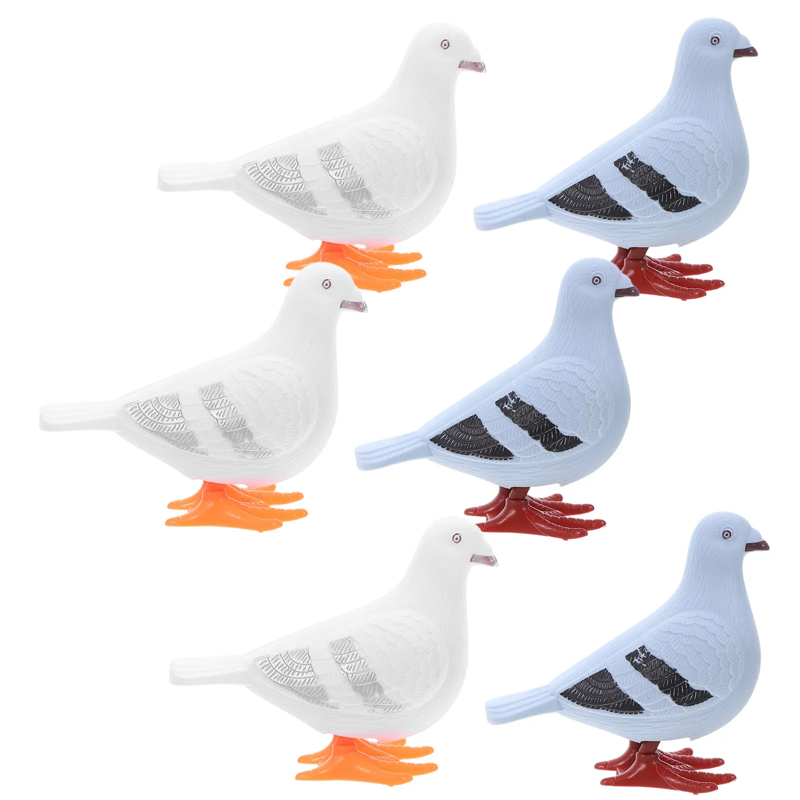 

6Pcs Wind Up Pigeons Engaging Birds for Kids Educational Hands on Wind Up Gift for Toddlers