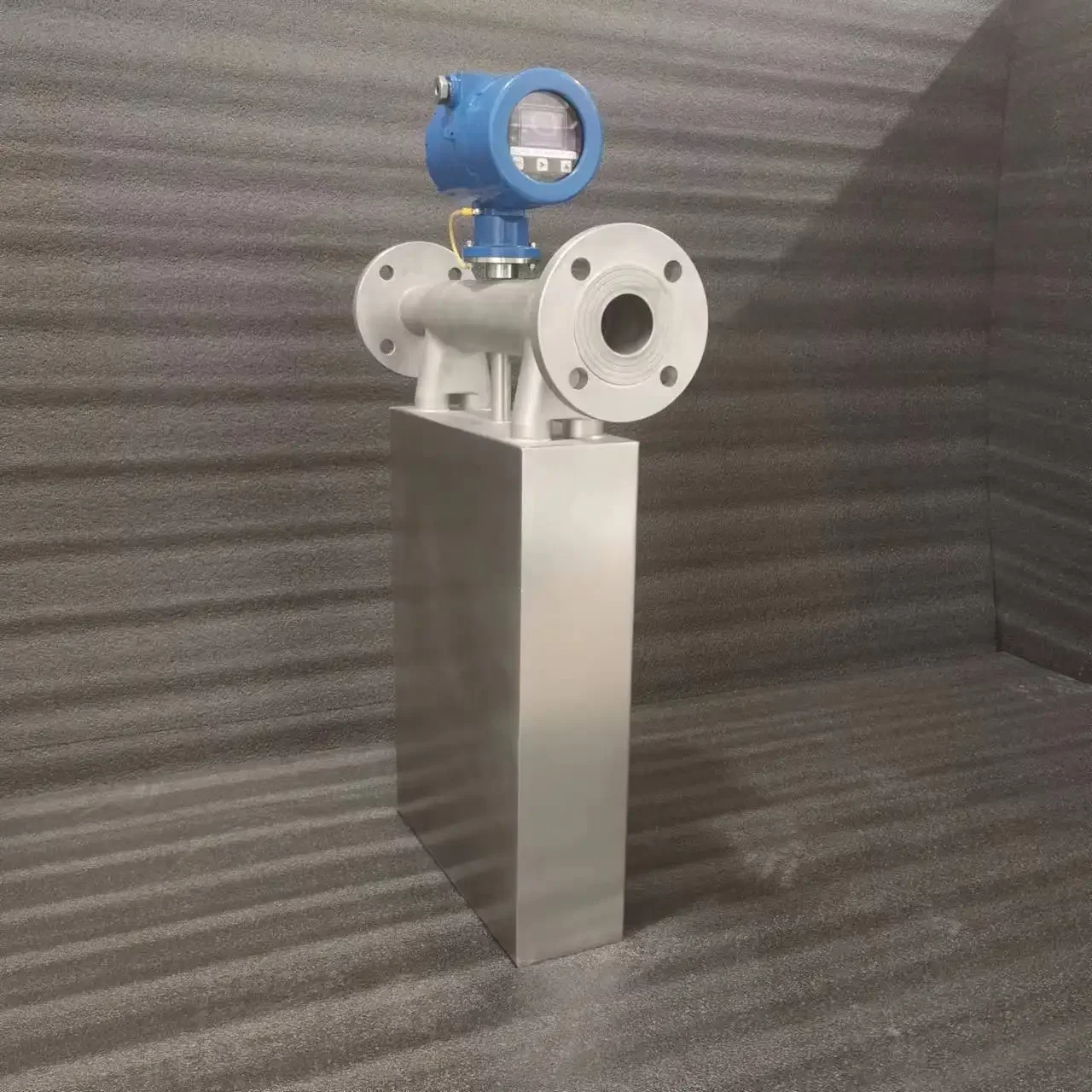 RS485 Pulse 4-20mA Mass Flowmeter Water Gas KFMH Mass Integrated  Mass Flowmeter