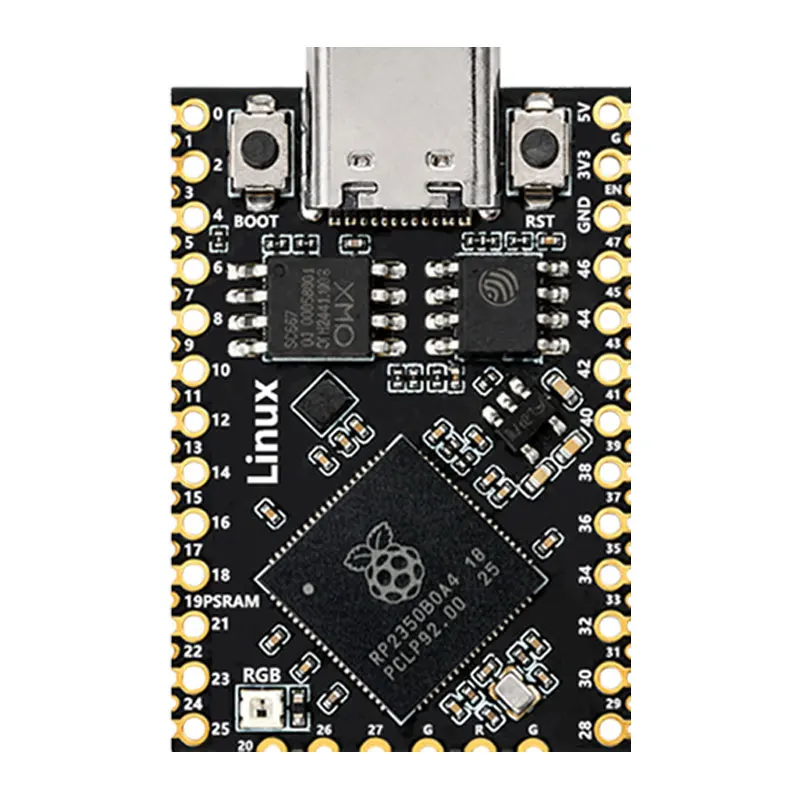 Raspberry Pi Pico 2 Tiny RP2350B RP2350-Linux Mini płytka rozwojowa z PSRAM-8MB lub bez niego — zdjęcie produktu 6