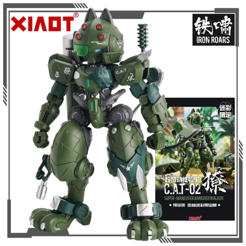 XIAOT oryginalna seria IRON ROARS Anime figurka montaż zabawki modele kolekcjonerskie ozdoby modele prezenty dla chłopców