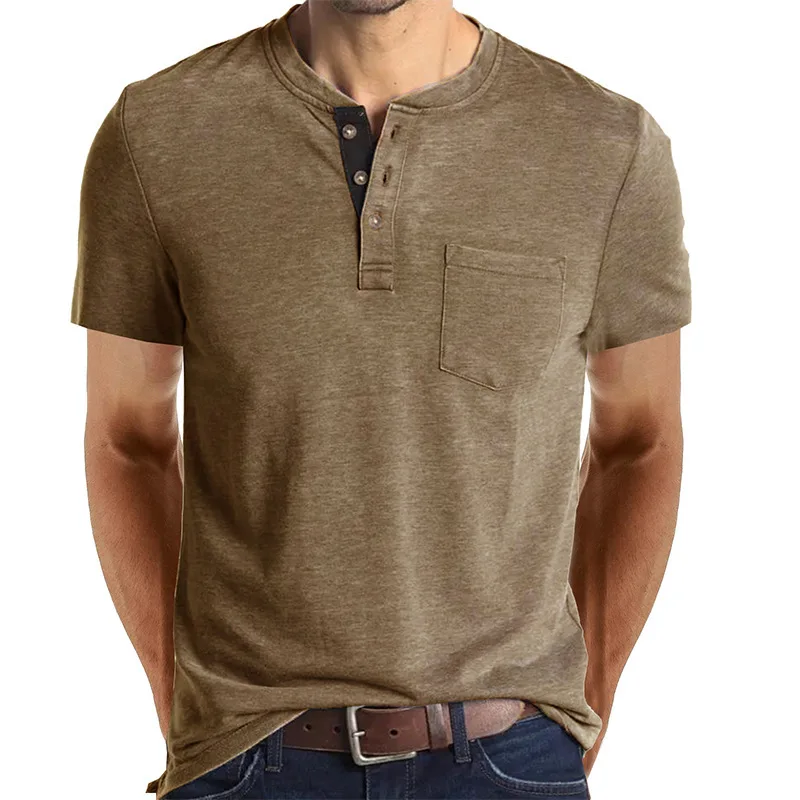 

GZBC-Summer Men's Short SleeveTT-shirt Menswear Undershirt Crew Neck T-shirt Male