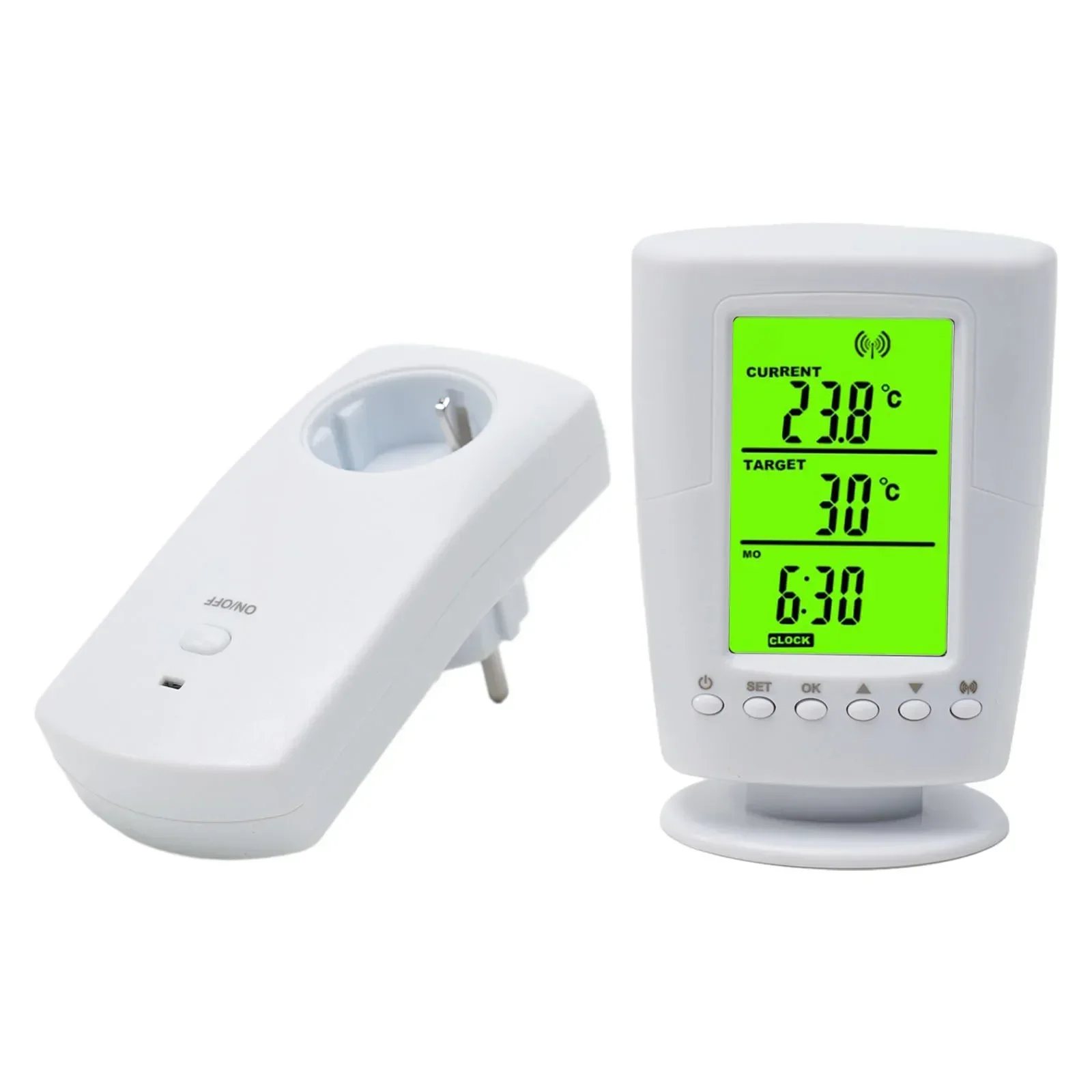 

User Manual Thermostat Backlight LCD Control Thermostat Heating Cooling Program Heating/Cooling Mode High Quality