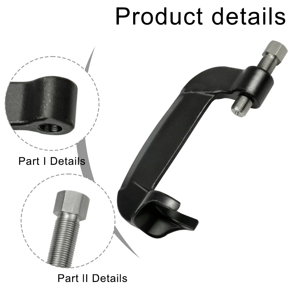 Alloy Steel Puller For Boats Hydrofoil C Clamp Puller 7.28inch Propeller Puller Black Coating Heat-treated Alloy Steel