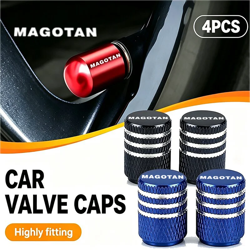 4PCS Alloy Car Tire Rim Wheel Anti-dust Air Valve Caps for Volkswagen Magotan Logo Caddy Jetta Polo Beetle PASSAT Sharan T-cross