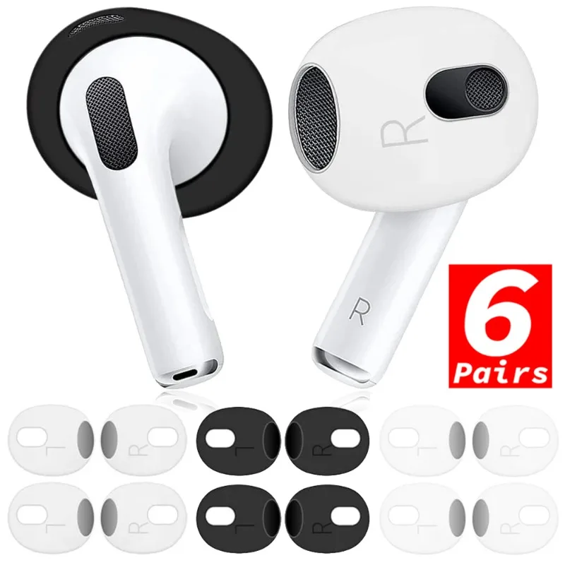 

For AirPods 4 Soft Silicone Eartips Earbuds Anti-slip Earphone Protector Sleeve Ear Covers for Apple AirPods 4th Gen Accessories