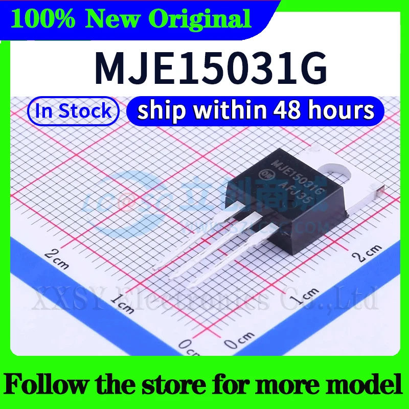 5 stks/partij MJE15034G MJE15033G MJE15032G MJE15031G MJE15030G MJE13005-2 MJE13005A Hoge kwaliteit Nieuwe