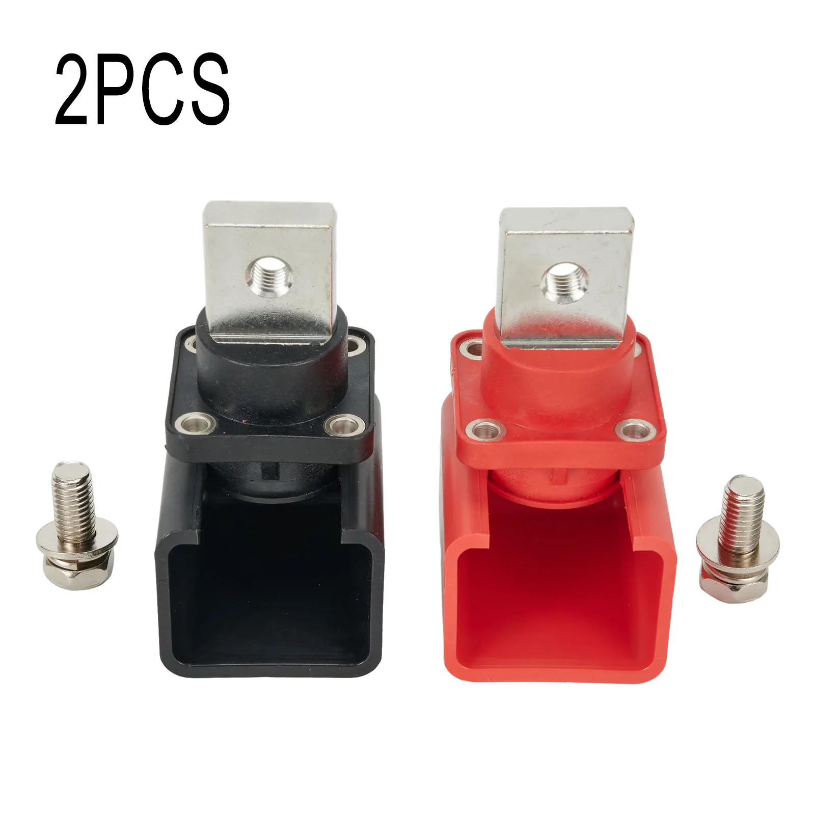 for Good Electrical Conductivity Copper Lithium Battery Terminal Energy Storage Terminal 2X300A Flame Retardant PBT Shell