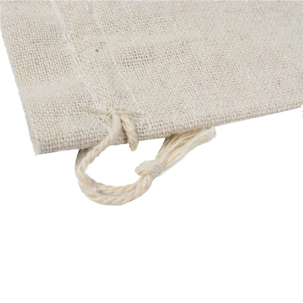 

4pcs Empty Drawstring Sachets Fragrance Lavender Sachet Bag Tea Drawstring Beam Port Bags Travel Storage Bags
