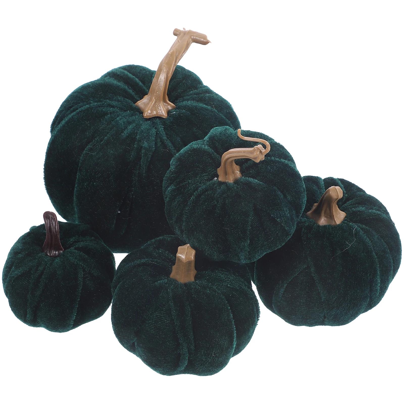 

5 Pcs Fake Pumpkin Decoration Harvest Party Simulation Small Halloween Home Photo Prop Non fading Foam Indoor Outdoor