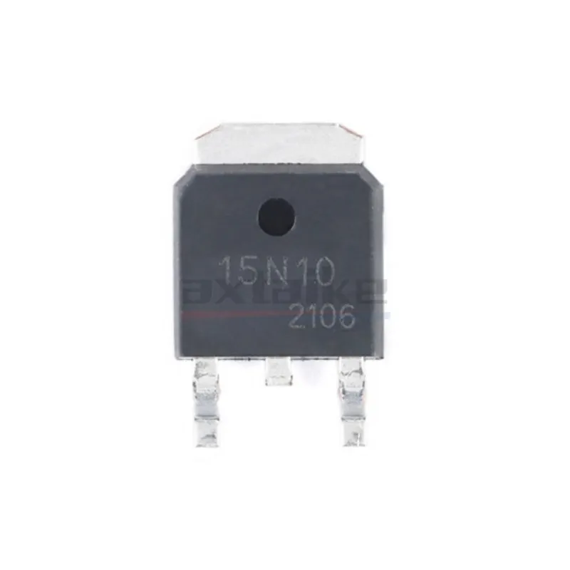 10PCS 15N10 TO-252 DPAK 15A 100V N-Channel Enhancement Mode Power MOSFET SMD Transistor ME15N10-G AP15N10D