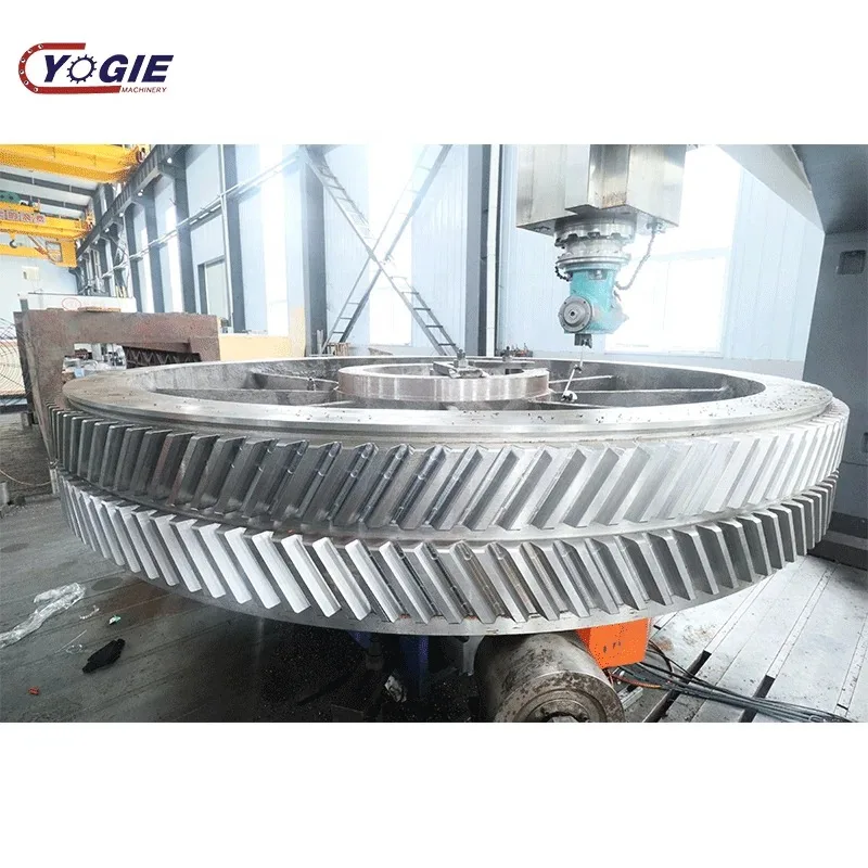 

Нестандартный сверхмощный большой модуль из легированной стали, сегментный литье, зуб «елочка», двойная спиральная шпора, кольцевая шестерня «бык»