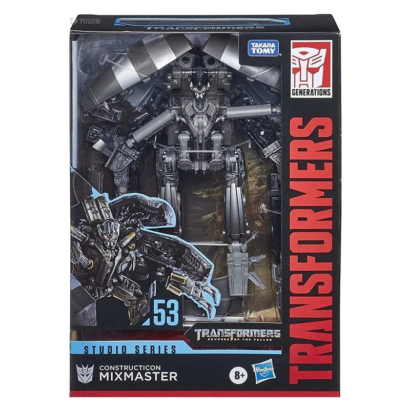 Hasbro Trasnformers Studio Series SS53 Constructicon Mixmaster Voyager Class Original Actionfigur Modell Spielzeug Geschenkkollektion