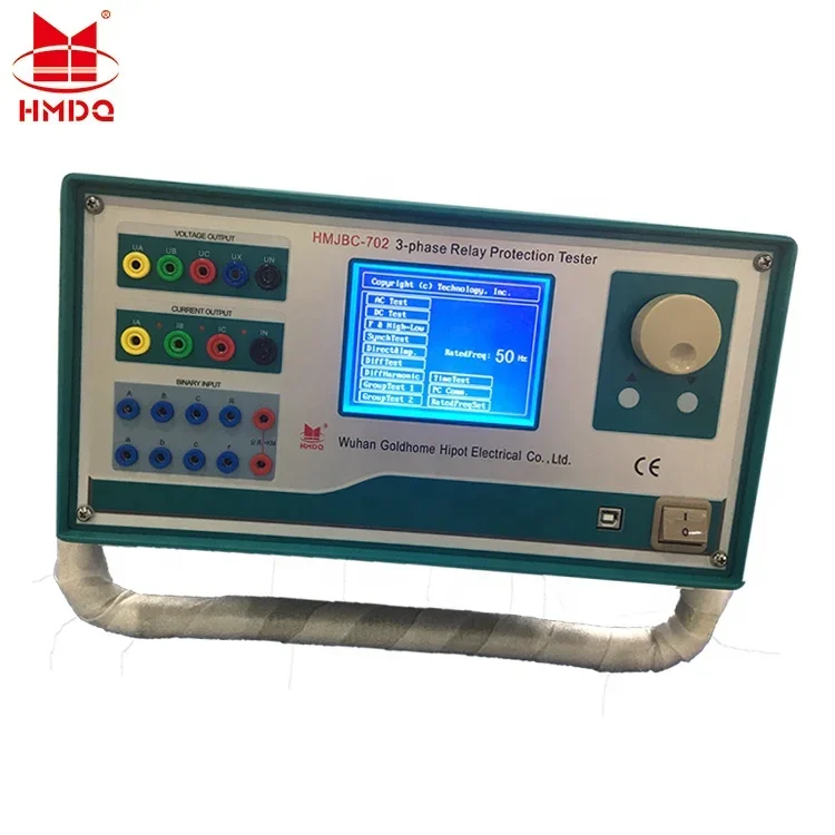 Conjunto De Teste De Injeção Secundária, Equipamento De Proteção De Relé, 3 Fase