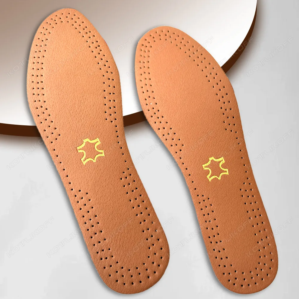 Ultra Thin Leather Latex Insoles Deodorizing Breathable Sports Insoles For Leisure Business Shoes Sole Shock Absorbing Inserts image 6
