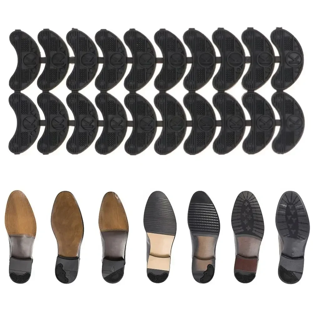 

Новые черные пластины для ремонта обуви, противоскользящие резиновые подушечки для ремонта каблука, ремонт обуви