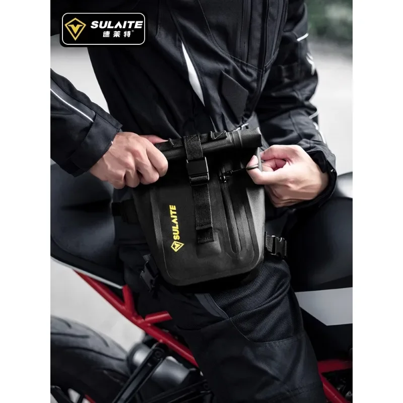 SULAITE-Sac à Bandoulière de Grande Capacité pour Homme et Femme, Équipement de Voyage Étanche pour Motard