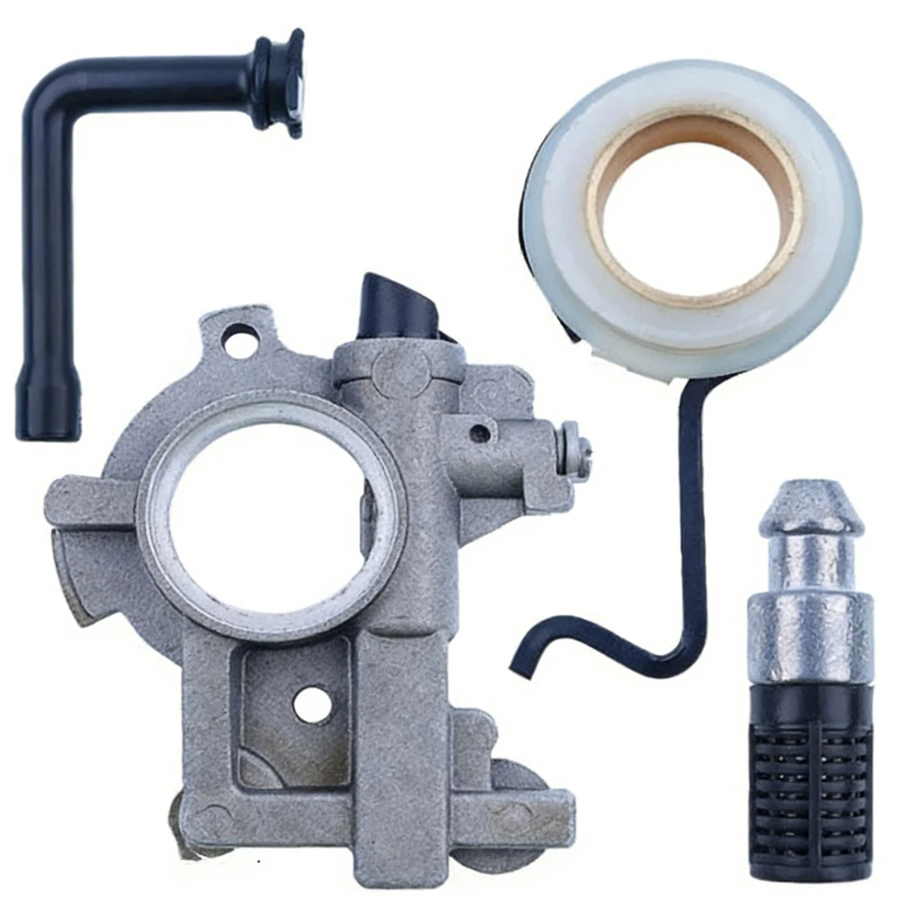 Oil Pump Oiler Kit for 065 064AV MS650 066 MS660 Chainsaws Direct Replacement Matching 1122 640 3205 and 1122 640 7105