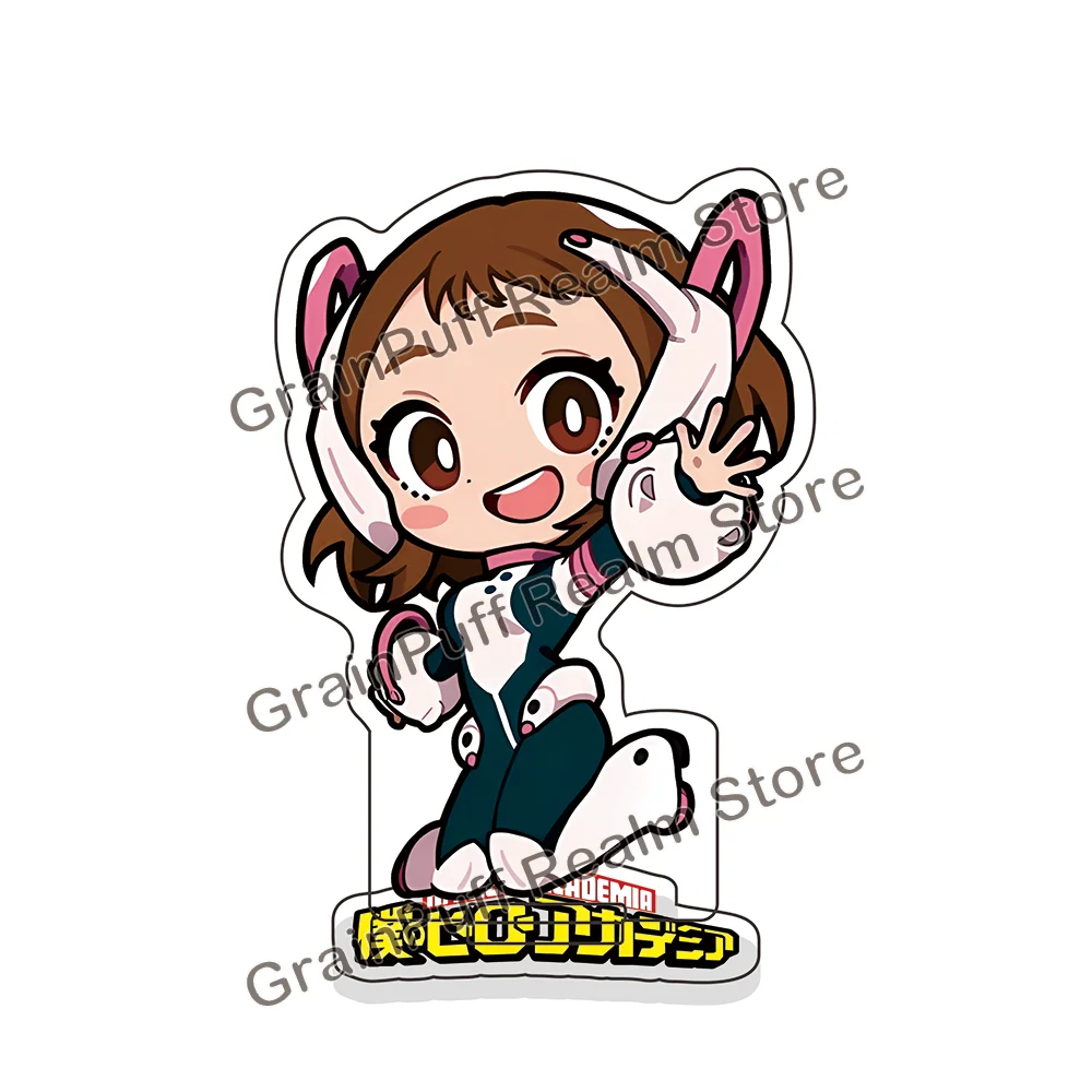 جديد بطلي الأكاديمية تشيبي شخصية 10 سنتيمتر الاكريليك حامل أنيمي الشكل ، عرض مكتب ، تحصيل هدية لمحبي ، سطح المكتب الديكور