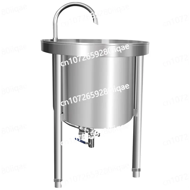 Fully automatic commercial canteen soybean and mung bean water pressure rice washing machine, large-scale rice washing machine