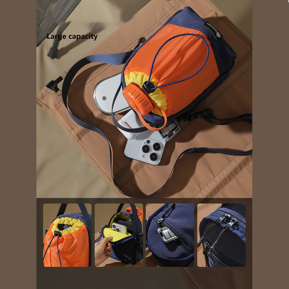OCEGEAR Stylish Lightweight Multifunctional Crossbody Water Bottle Bag - Fashionable Portable Bag With Strap For Women/Man