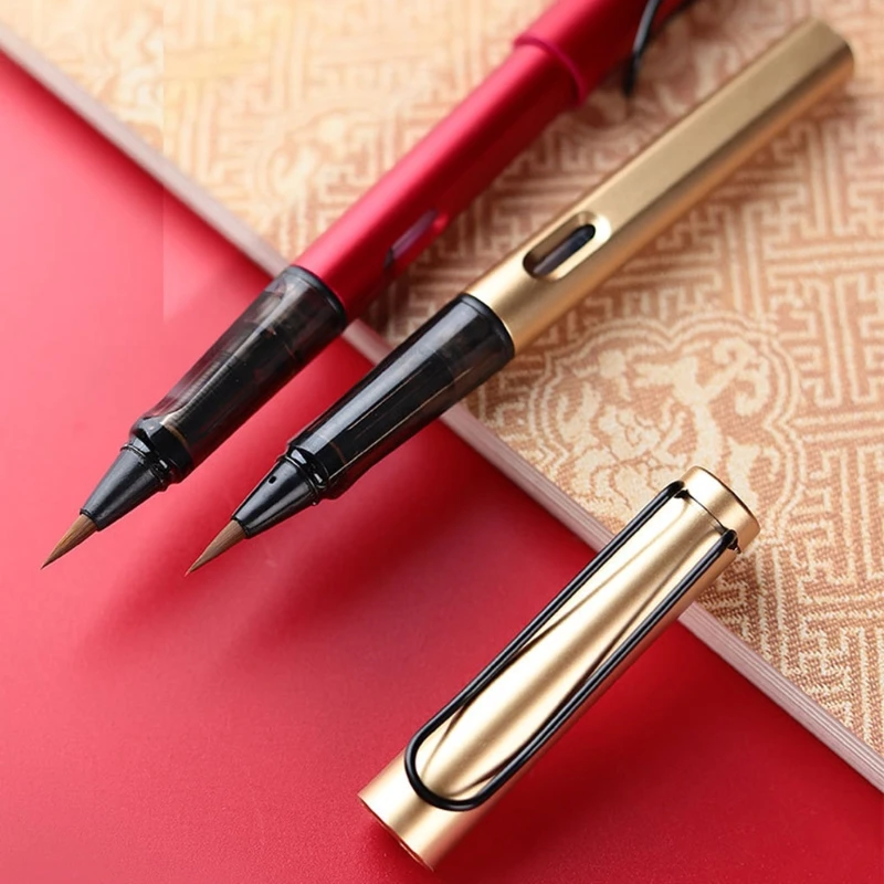 Pincel caligrafía china recargable fino a bordo para niños que practican escritura