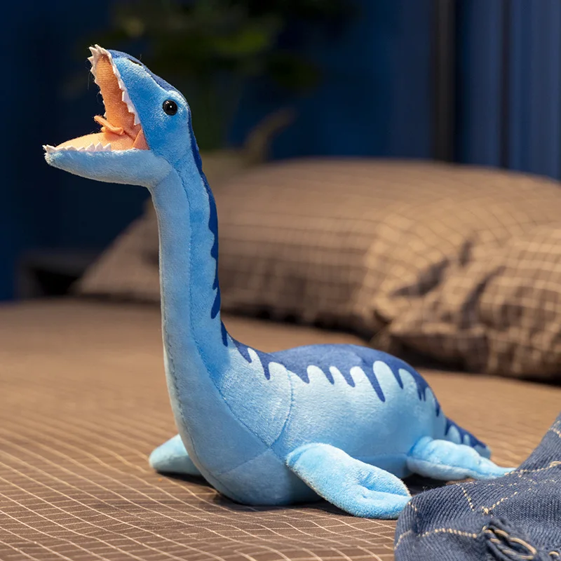 Soft Cute Dinosaur Toys Stuffed Animals Dolls Loch Ness Monster Lovely Simulation Toy for Kids Boy Birthday Gifts Deco