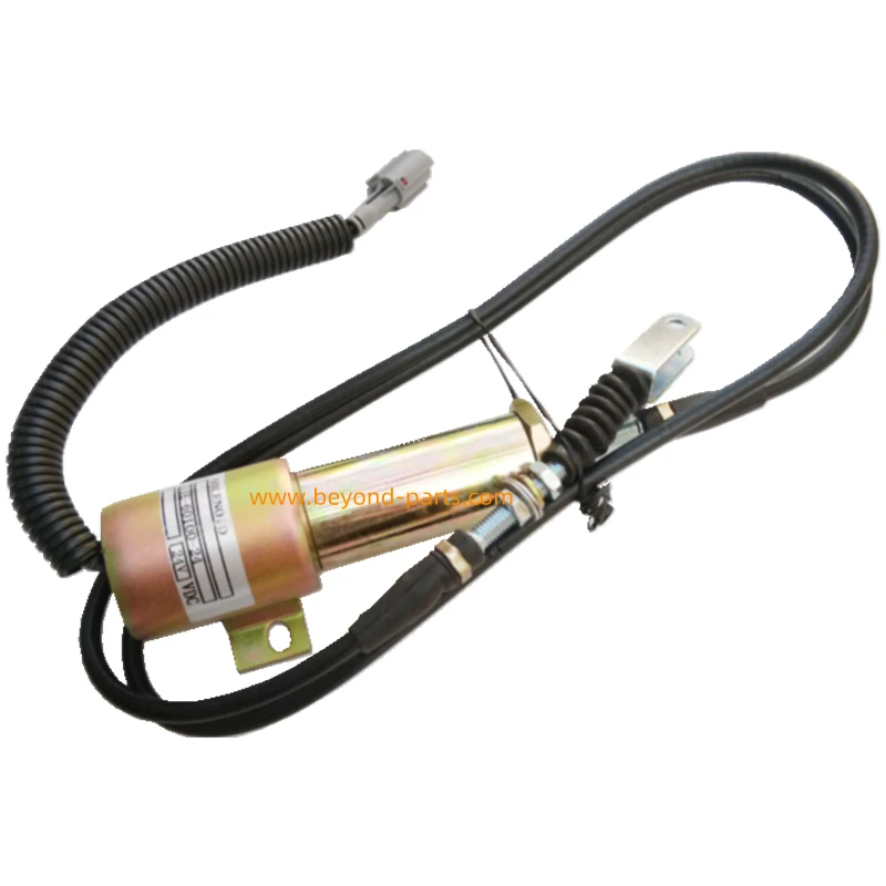 

R210-7 Excavator Spare Parts Fuel Stop Shutdown Solenoid Valve 11N6-66090