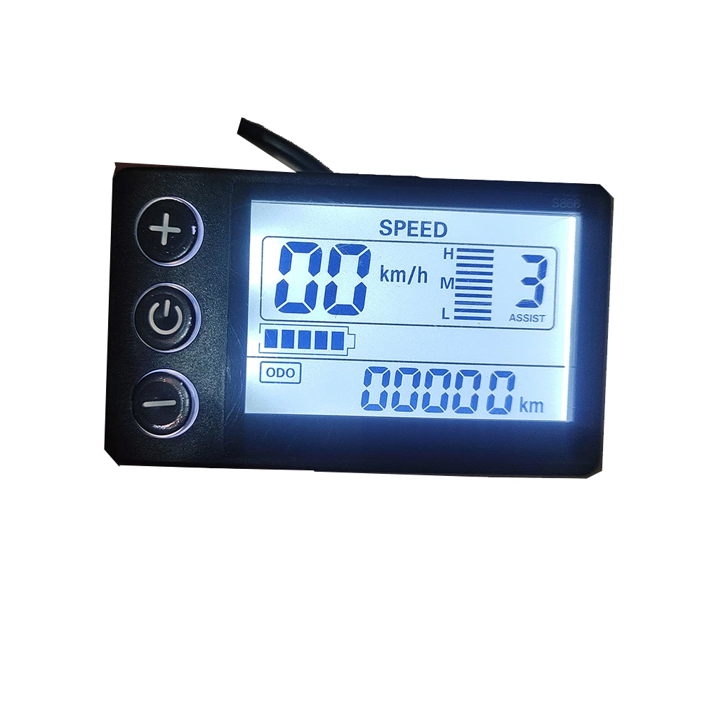 Elektrofahrrad E-Bike Bürstenloser Controller und LCD-Display 24V 36V 48V 250W 350W – Detail 6