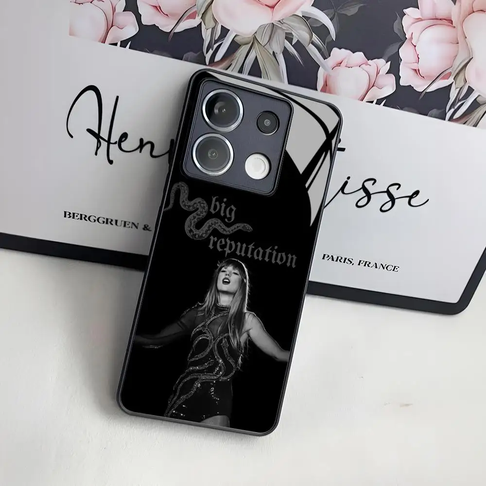 T-Taylors S-Swifts Phone Case for Xiaomi 17 15 14 13 12 Mi 11 X T Ultra Pro Lite 5G glass Cover