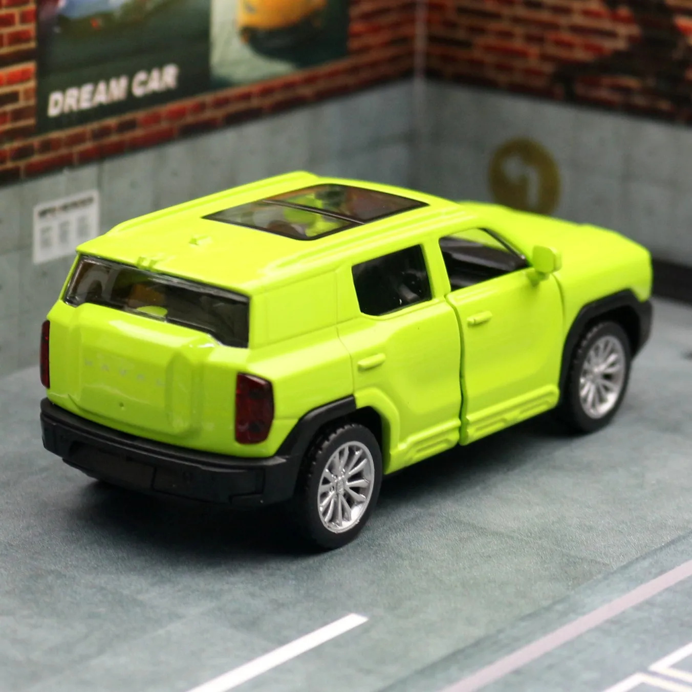 Diecasts et véhicules jouets pour enfants, 1:40 Haval Cool Dog SUV, Great Wall Motor Alloy, modèle de voiture l'inventaire, jouets de voiture