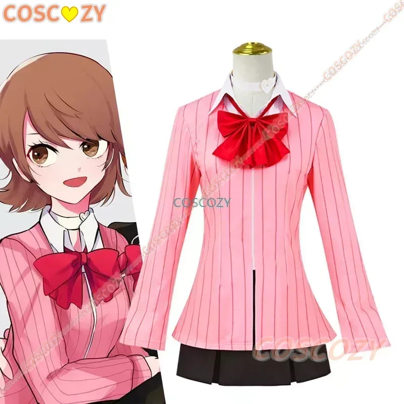 Adult Women Fantasy Game Persona Yukari Takeba Cosplay Costume School Girls JK Uniform Coat Skirt Outfits Halloween Party Suit