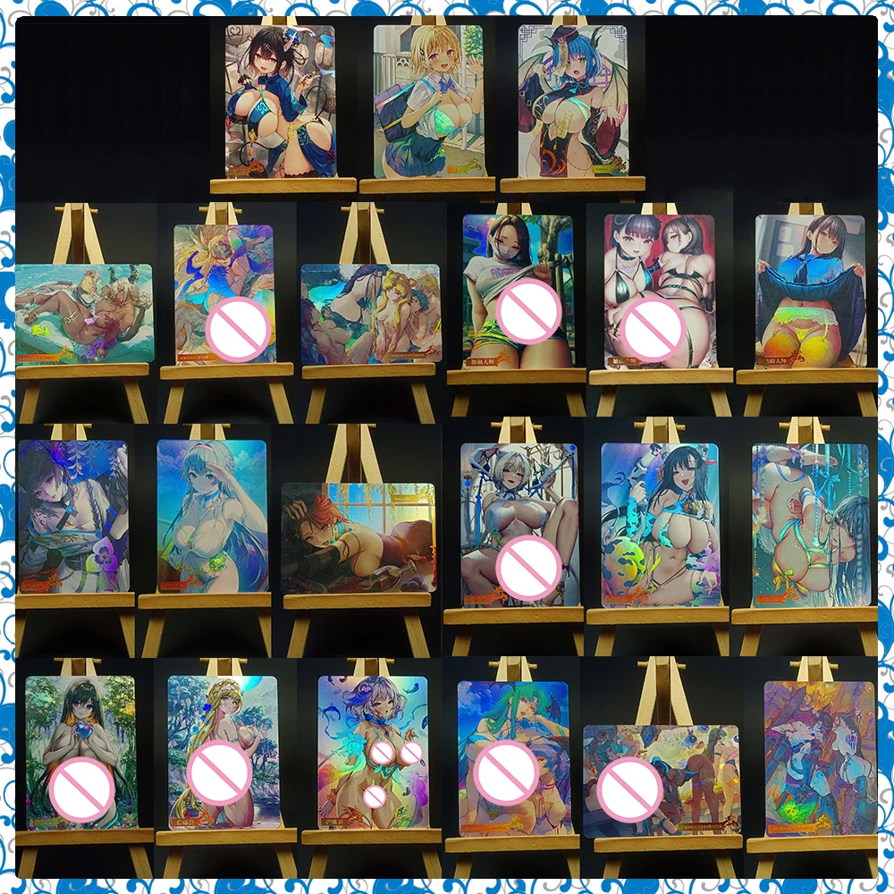 Anime Goddess Story DIY ACG Shinomiya Kaguya Kitagawa Marin Boys Game Toys Collectible Card Christmas Birthday Gift Board Game