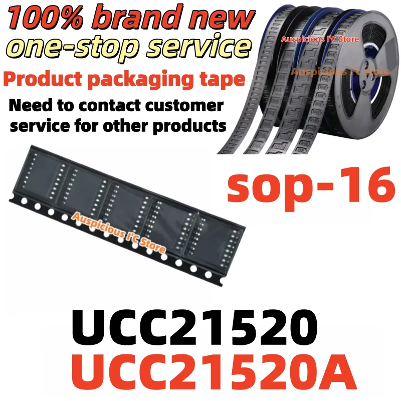 (10pcs) Brand new UCC21520A UCC21520 UCC21520DW UCC21520ADW UCC21520DWR UCC21520ADWR sop-16