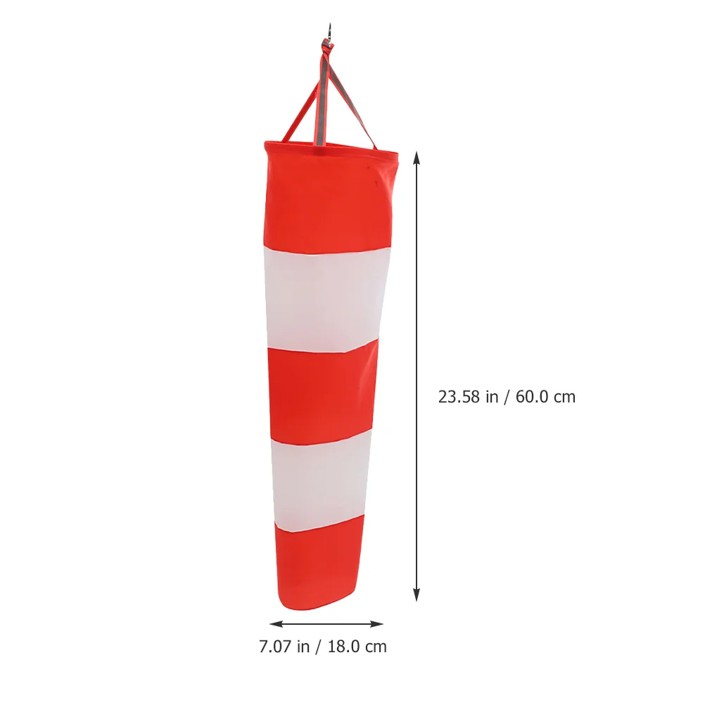 Waterproof Weathervane Airport Flag Wind Socks Outdoor Windsocks Directional Heavy Duty Hanging