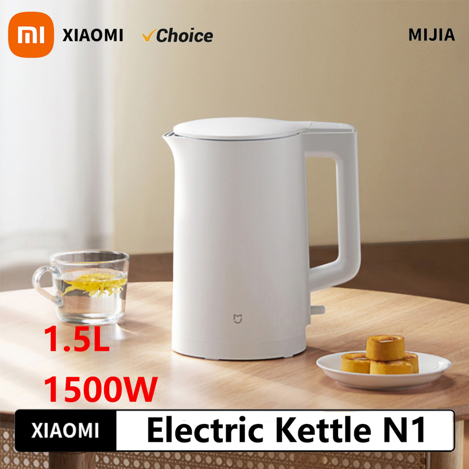 New XIAOMI MIJIA Electric Kettle N1 220V 1.5L Fast Hot boiling Stainless Water Kettle Electric Kettles 1500W Home Tea Coffee