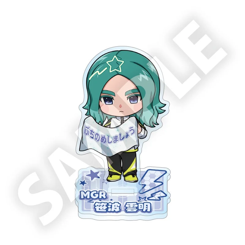 Inazuma Eleven Mark Evans Fashion Anime Character Acrylic Stand Figure Home Desk Decoration Holiday Gift Keychain