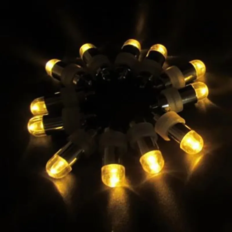 

6 шт. миниатюрная модель светодиодной лампы, водонепроницаемый беспроводной светильник, игрушки для самостоятельного изготовления кукольного домика, воздушные шары, украшение для вечеринки, ручная работа