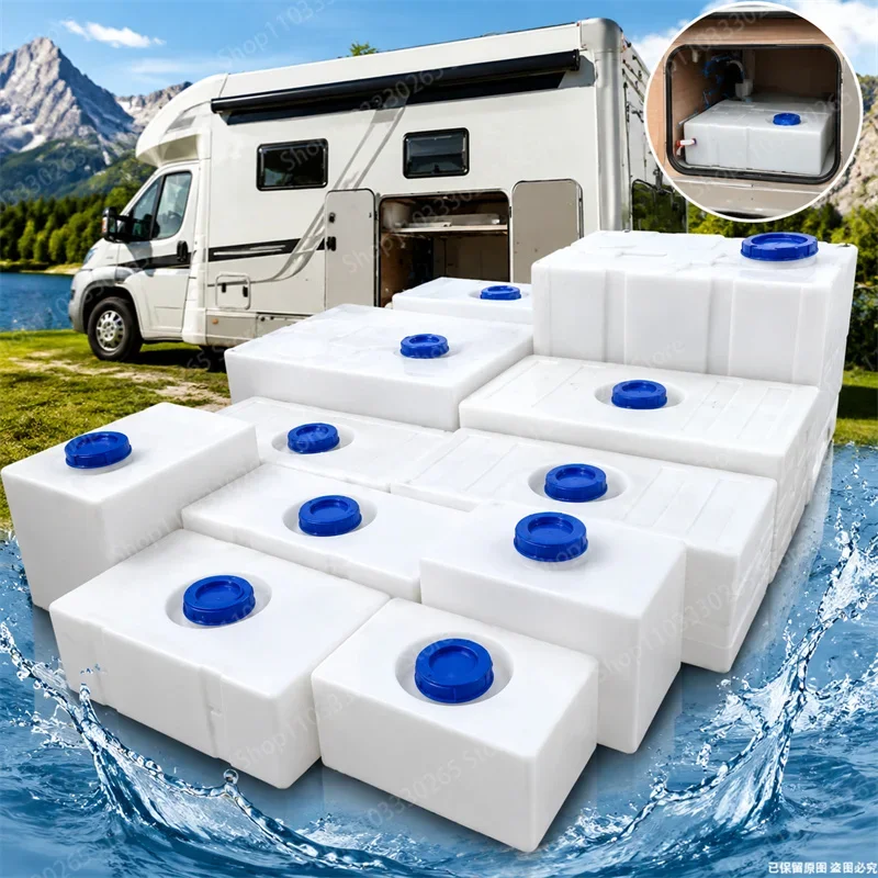 Food Grade RV Fresh Water Holding Tank Leak Proof Thickened Plastic Water Container For Camper Van Caravan Camping view 2