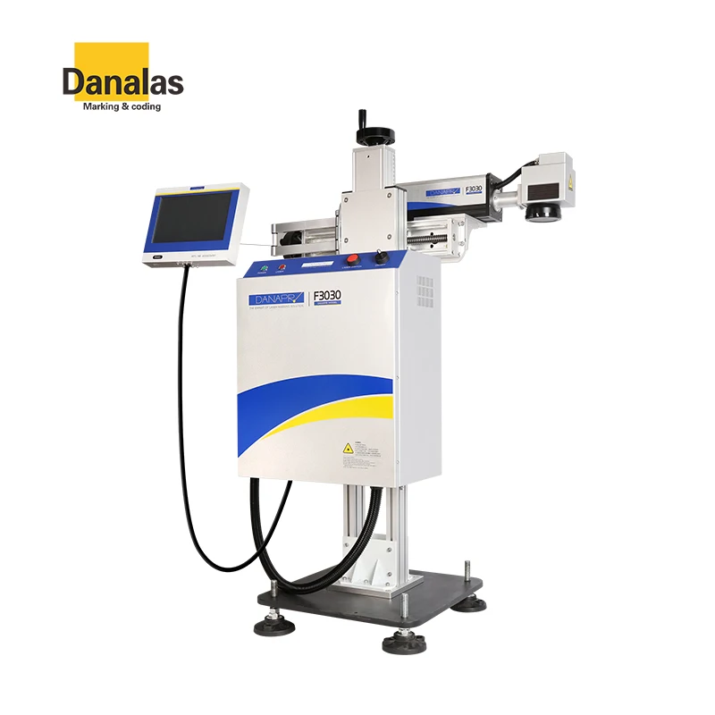 For Printing Metal Plastic Wood Jewelry Inner Ring Laser Engraving Fiber Laser Marking Machine